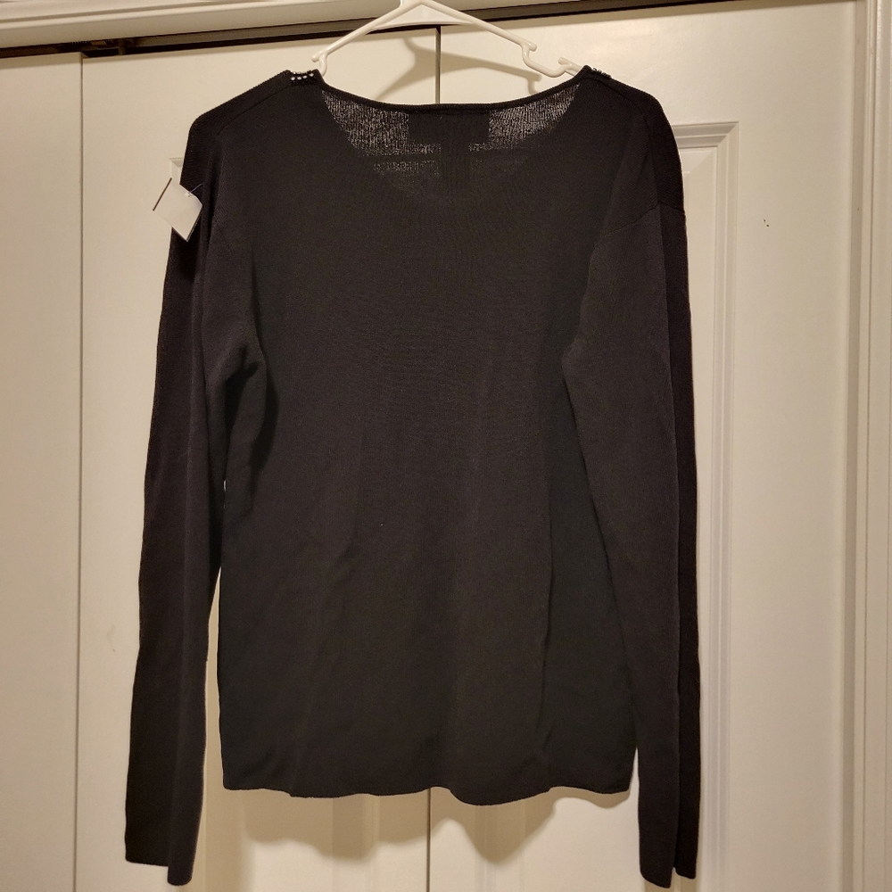 Parisline Rhinestone Sweater - Picture 2 of 3
